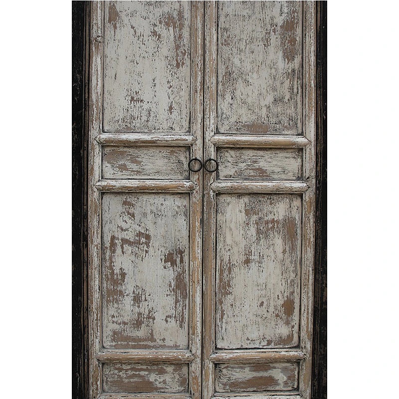 hotsale beijing chinese antique distressed shabby chic old door bedroom wardrobe furniture