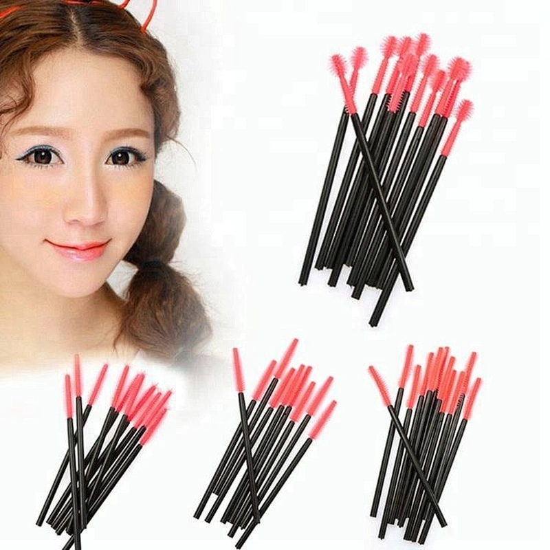 50Pcs/set Disposable Eyelash Mascara Wand Brushes Applicator