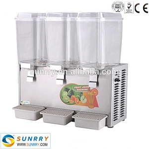 Commercial automatic cold drink dispenser machine single tank with high quality