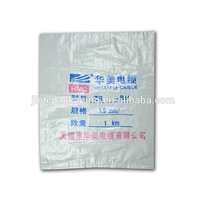Sell well bopp laminated transparent plastic pp woven packaging bag industrial use