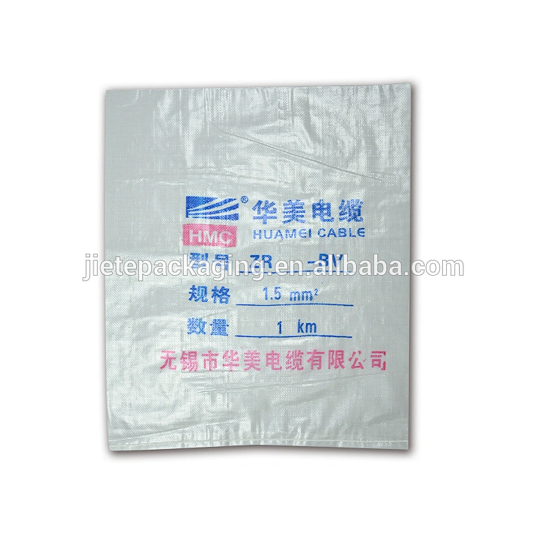 Sell well bopp laminated transparent plastic pp woven packaging bag industrial use