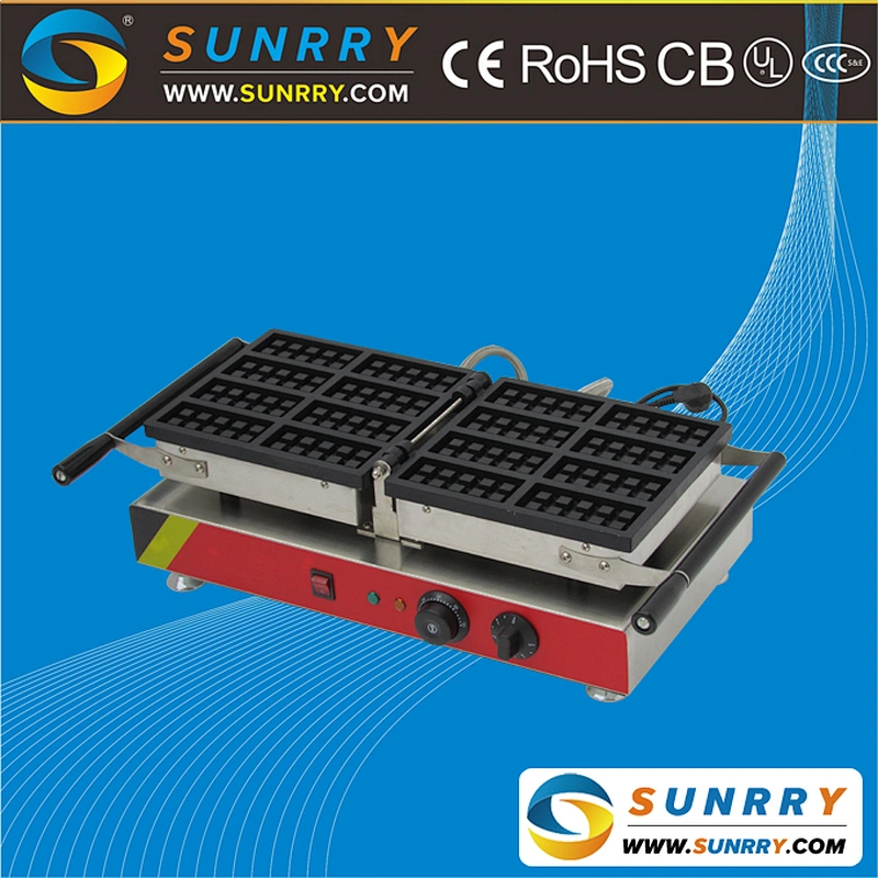 Electric waffle maker custom plate industrial waffle baking machines
