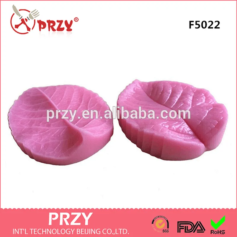 Sugarcraft Fondant Cake Decoration /Silicon Flexible Resin Mold Leaf Shaped