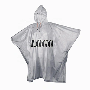 Fashion heat seal exporters pvc colorful Poncho raincoat