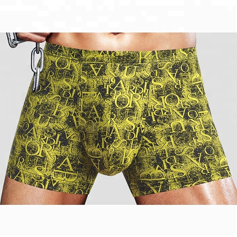 2018 Wholesale custom mens boxer shorts with exquisite box packaging