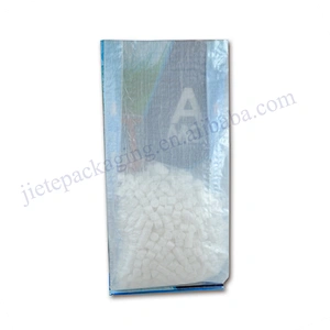20kg transparent plastic bird food sack pp woven feed bag for soybean meal, corn, fish meal, amino acids