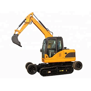 9t wheel excavator with all imported parts YFE90C+W