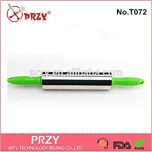 stainless steel cake decorating rolling pin
