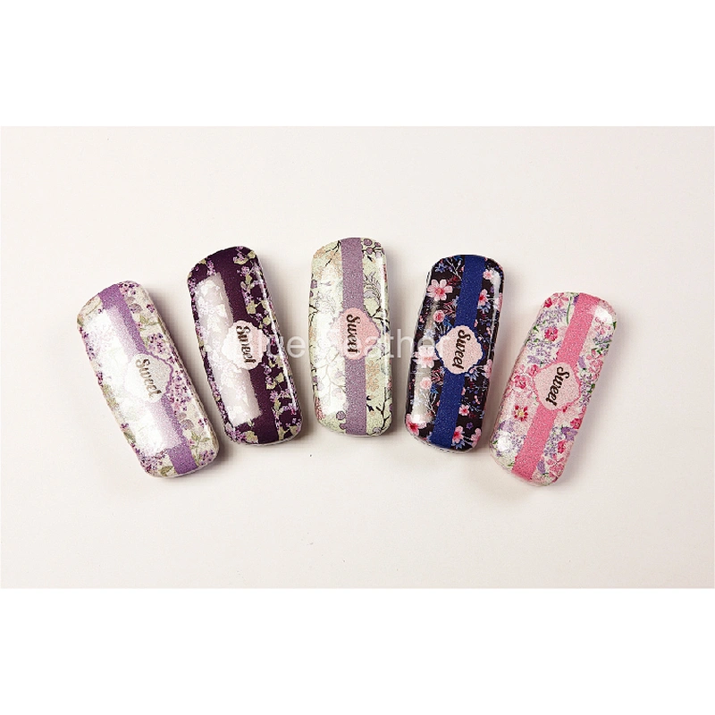 New Sweet Design Floral Hard Shell Glasses Case for Ladies