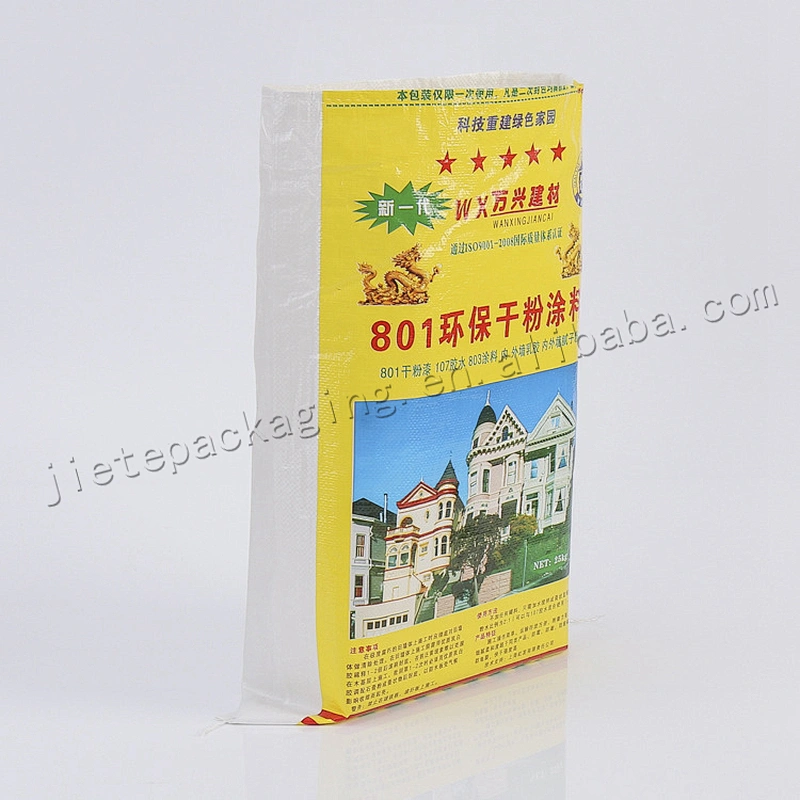 High quality  25kg pp woven construction bag for wall putty powder