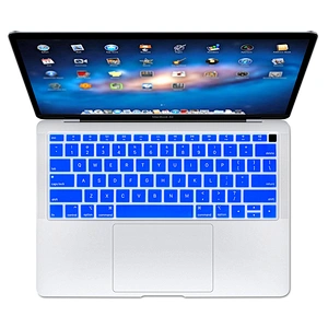 english laptop keyboard Silicone Keyboard Cover skin for MacBook Newest Air 13 Inch 2018 Release A1932 with Retina Display