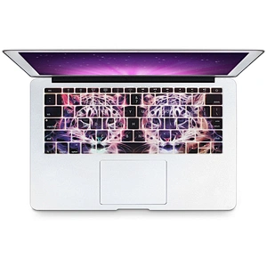 cute fonts images animal design custom silicone keyboard cover for macbook 12 inch for macbook pro 2016 touch bar US version
