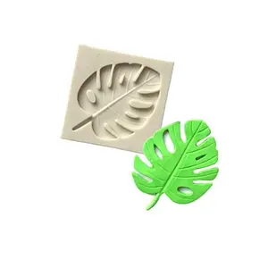 Monstera Leaf Sugarcraft fondant Molds Cake Decorating Tools silicone Chocolate moulds