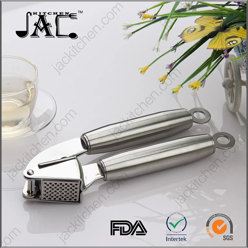 Heavy Duty Stainless Steel Garlic Masher and Squeezer