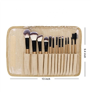 Wholesale 13pcs Cosmetics Brushes Gold Makeup Brush Kit Professional