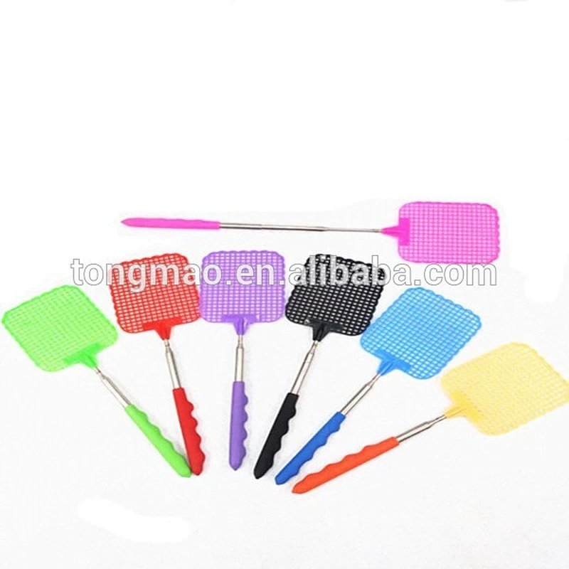Cheaper prices Stainless Steel Handy Adjustable flyswatter, killing flies, mosquitoes and other pets
