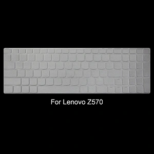 custom keyboard skin Transparent TPU Keyboard Protector Cover Skin for Lenovo Z570