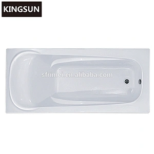 Modern Design Build-in Acrylic Concealed Deep Short Simple Bathtub For Sale