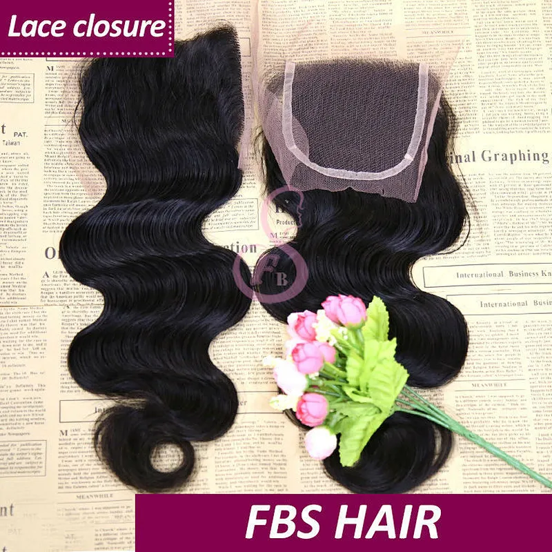 Alibaba express brazilian human virgin true glory hair body wave closure with wholesale price