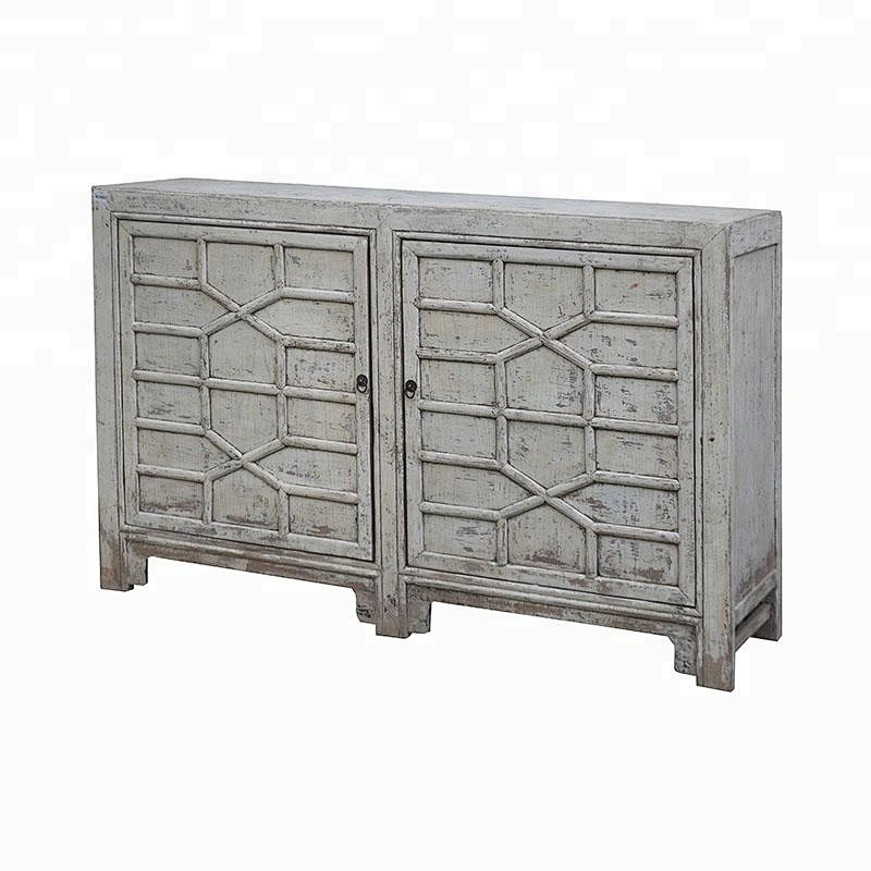 chinese antique reproduction rustic & distressed shabby chic buffet furniture