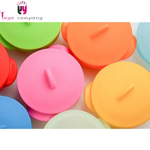 Kitchen Accessory Tool Eco-friendly Silicone Noodles Salad Bowl With Lids