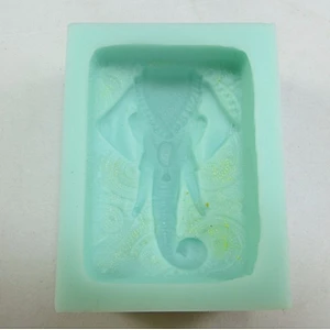 QT0030 elephant soap mold silicone molds PRZY