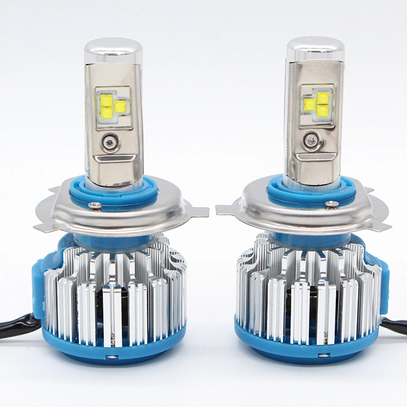 T1 Auto Car Fan H4 Turbo Led Headlight