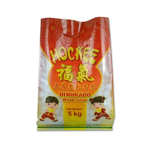 Customized transparent pp woven bag packaging wall putty