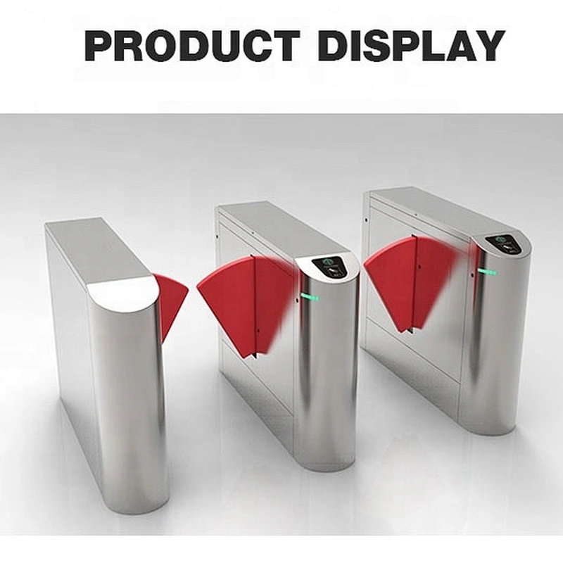 CE Approved Flap Barrier Turnstile For Access Control System