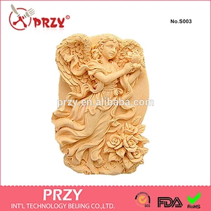 Decorative angel silicone molds for soap