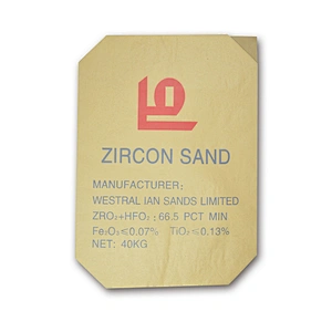 Customized wholesale plastic paper cement valve bag 50kg 40kg