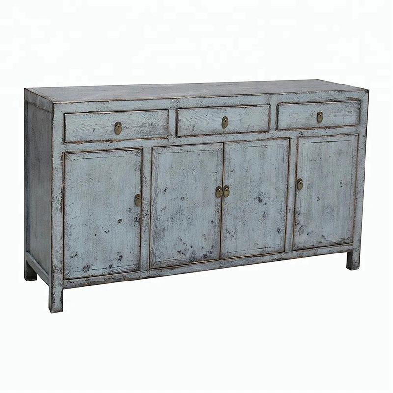 oriental chinese antique reclaimed lacquered wooden furniture
