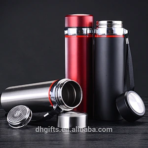 2018 Novelty Luxurious Vacuum Cup Water Mug Stainless Steel Vacuum Flask Business Gift