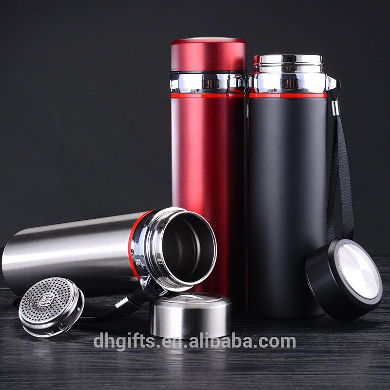 2018 Novelty Luxurious Vacuum Cup Water Mug Stainless Steel Vacuum Flask Business Gift