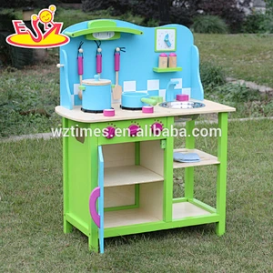 2018 New design wooden kitchen toy lovely wooden kitchen toy children wooden kitchen toy W10C181