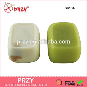 S3134 6 in 1 / Silicone Soap Mold oval shape soap mold