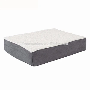 Bed Cushion Mat Pad for Dog Cat Kennel Crate Cozy Soft Memory Foam Washable