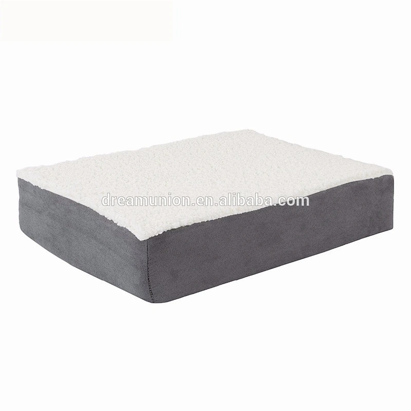 Bed Cushion Mat Pad for Dog Cat Kennel Crate Cozy Soft Memory Foam Washable