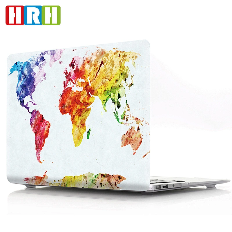 Flag Map pattern laptop case laptop silicone case for macbook pro 2016 cover for macbook touch bar for macbok pro a1708 case