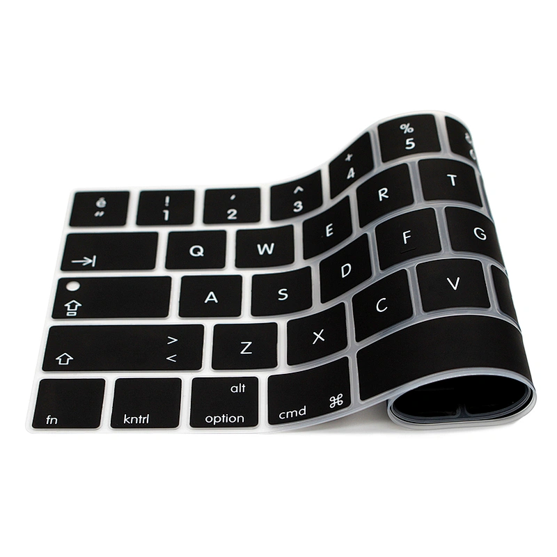 Waterproof Colored Silicone Laptop Turkish Keyboard Skin keyboard protector for macbook pro touch bar A1706 A1707 A1989 A1990