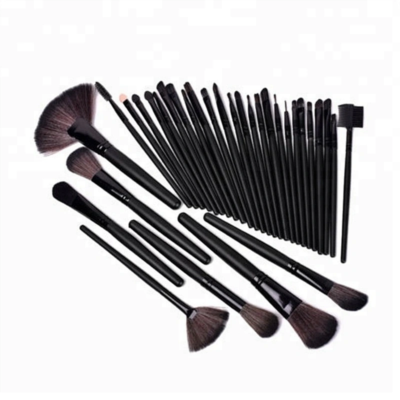 Makeup China Suppliers Custom Logo Professional 32pcs Makeup Brush Set Cosmetics Brush And Make Up Bag