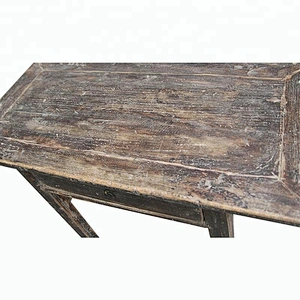 chinese antique vintage rustic furniture, distressed living room table