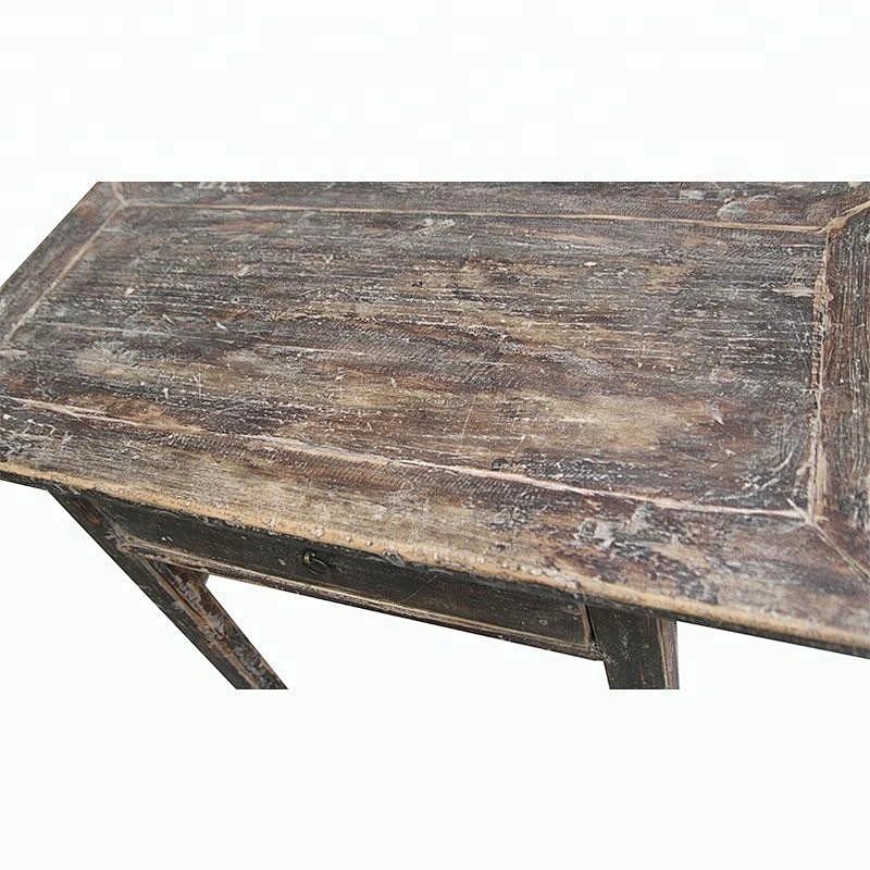 chinese antique vintage rustic furniture, distressed living room table