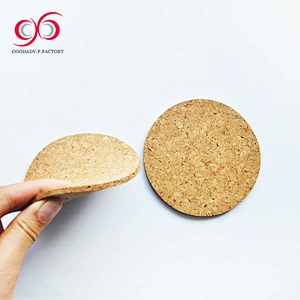 2018 New Design Painting Design  cork dinner mat Factory Customized Made in China