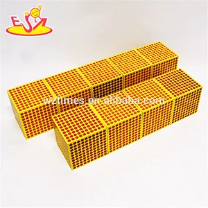 2018 New design toddlers wooden montessori preschool toys W12F004