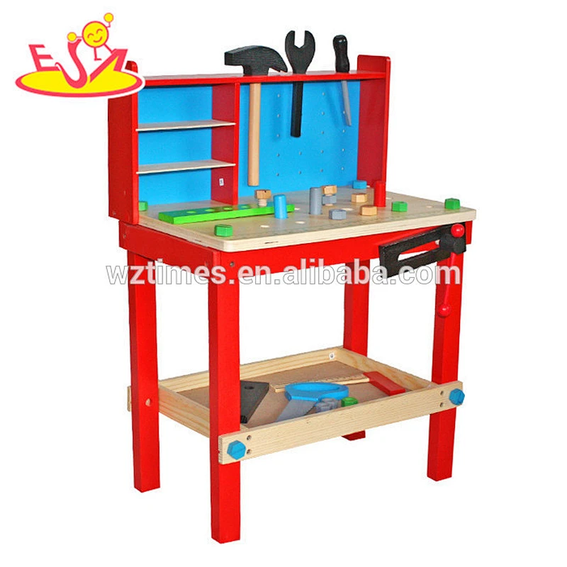 2018 wholesale kids wooden tool play set new design baby wooden tool play set cheap children wooden tool play set W03D044