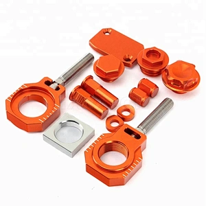 SXF125 250 450 CNC Orange Billet Aluminum Bling Kits for KTM