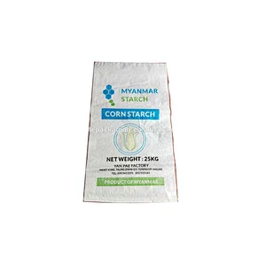 Customized bopp laminated 25kg pp woven flour new type of rice bag