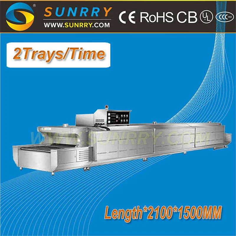 2018 new style tunnel oven/biscuit tunnel oven/pizza tunnel oven for sale(SY-TV216E SUNRRY)