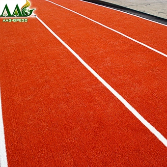 Synthetic grass running artifical turf grass
